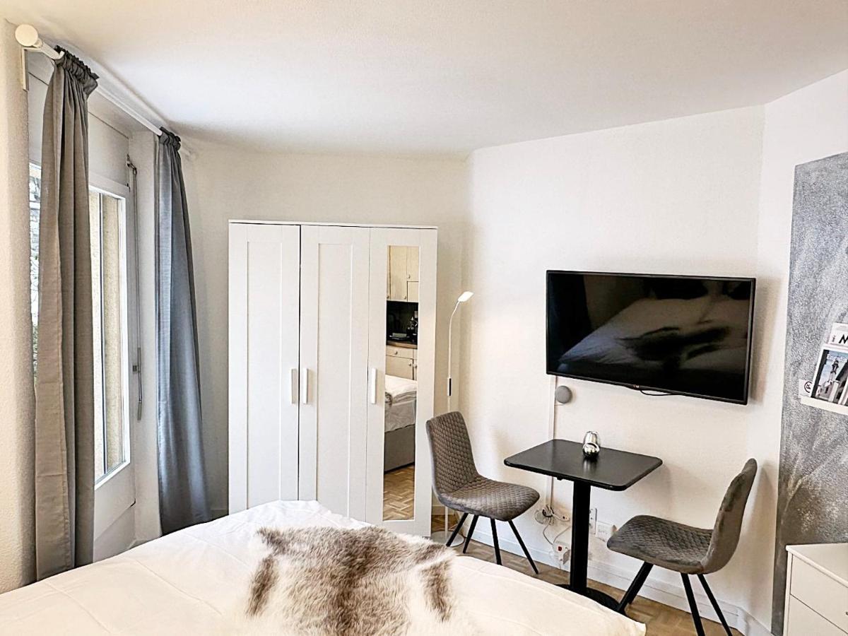 Kleines Juwel, Zentral, Mit Garage Und Pool - Cb102 Apartment St. Moritz Bagian luar foto