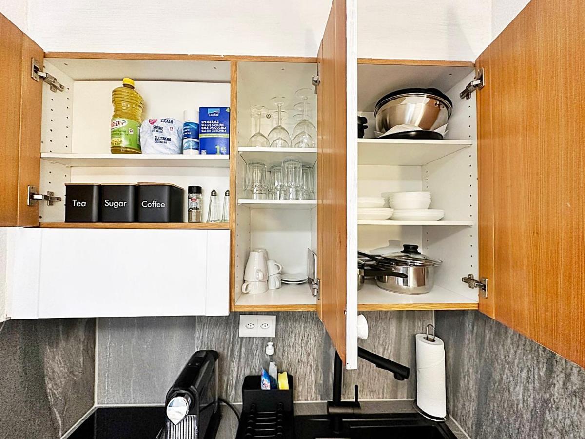 Kleines Juwel, Zentral, Mit Garage Und Pool - Cb102 Apartment St. Moritz Bagian luar foto