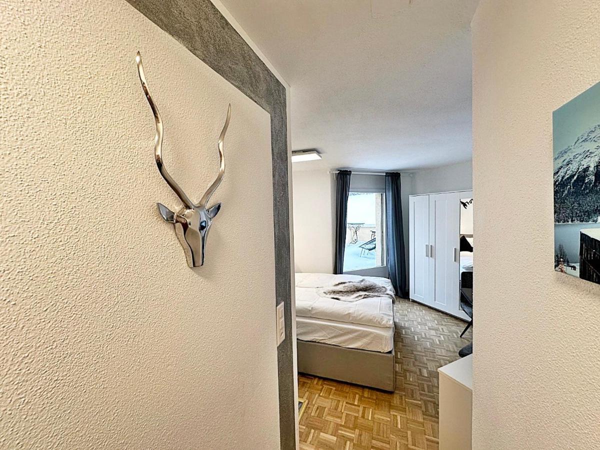 Kleines Juwel, Zentral, Mit Garage Und Pool - Cb102 Apartment St. Moritz Bagian luar foto