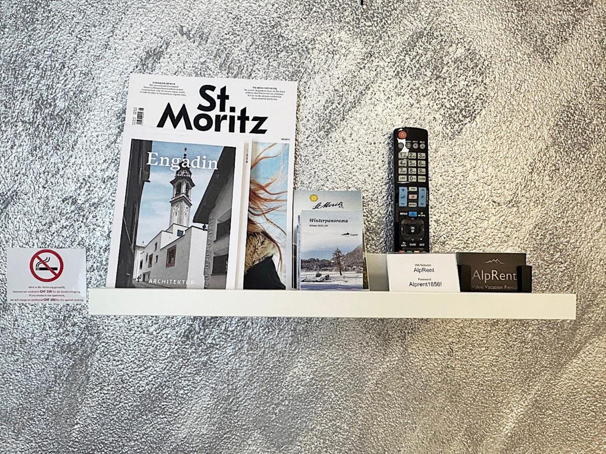 Kleines Juwel, Zentral, Mit Garage Und Pool - Cb102 Apartment St. Moritz Bagian luar foto