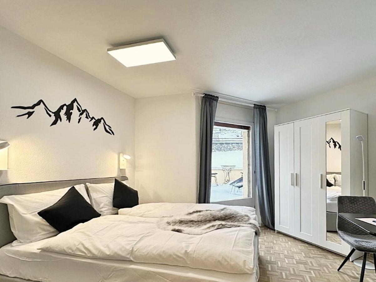 Kleines Juwel, Zentral, Mit Garage Und Pool - Cb102 Apartment St. Moritz Bagian luar foto
